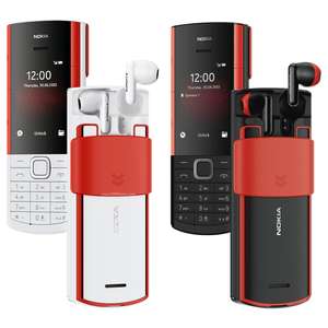 Nokia 5710 XpressAudio Dual Sim (Black / White) W/Code