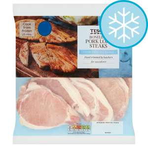 Boneless Pork Loin Steaks 750G - £2.47 in store @ Tesco