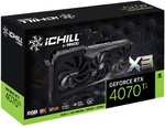 INNO3D GeForce RTX 4070 Ti iChill X3, 12288 MB GDDR6X