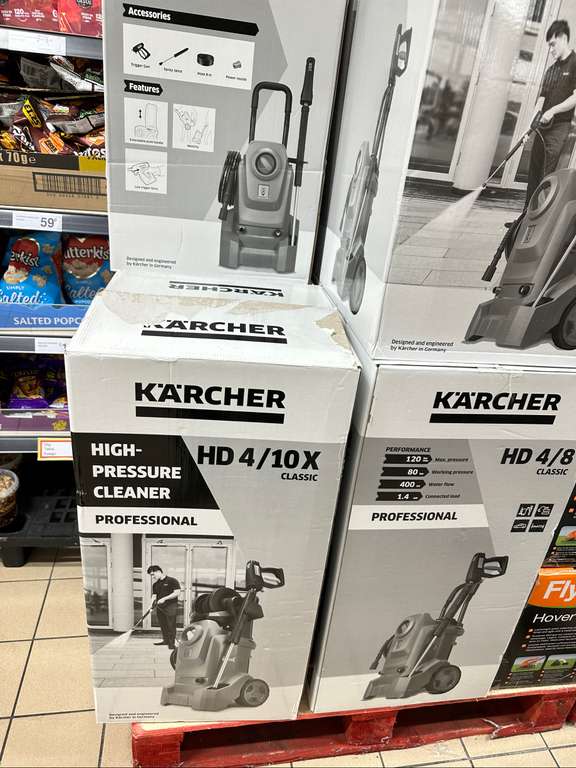 Karcher Profession Pressure Washer HD4/10X £189.99 and HD4/8 £159.99 @ Farmfood Ilford