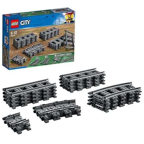 LEGO 60205 City Train Tracks 20 Pieces Extention Accessory Set