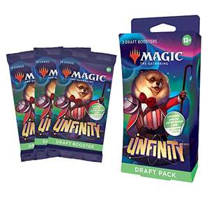 Magic The Gathering Unfinity 3-Booster Draft Pack £3.98 at Amazon