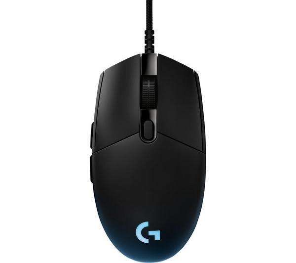 LOGITECH G Pro RGB Hero Optical Gaming Mouse + 6 month Apple TV - £24.99 delivered with voucher code @ Currys