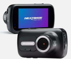 Nextbase 322GW Dash Cam 1080p Video 2.5" Touch Screen Bluetooth GPS WIFI Camera, with code £92.65 @ eBay/cenautomotive