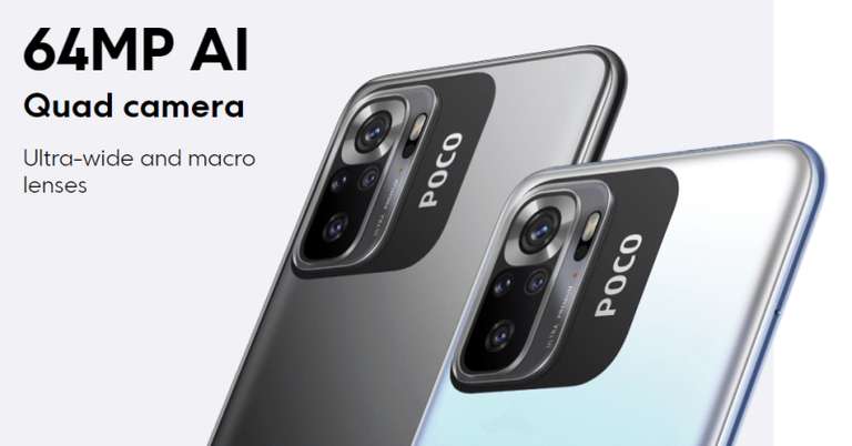 Poco M5s 4G (2022) Helio G95, 6.43" AMOLED, 64MP quad-camera, Dual-SIM, 5000mAh- 4+64Gb £139 / 4+128Gb £159 + new user code via App @ Poco