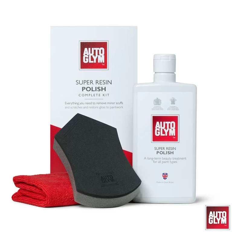Autoglym Super Resin Polish Complete Kit - 3 Piece
