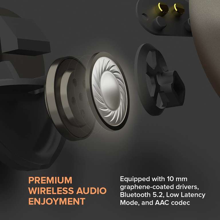 Creative Outlier Pro TWS earbuds with Hybrid ANC - Sold by Creative Labs (Europe) / FBA