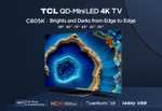 TCL 65C805K 65" QD-Mini LED 4K HDR PREMIUM 1300 144Hz Google TV W/Code (UK Mainland)