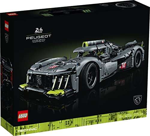 LEGO 42156 Technic Peugeot 9X8 24H Le Mans Hybrid Hypercar - £133.40 @ Amazon Germany