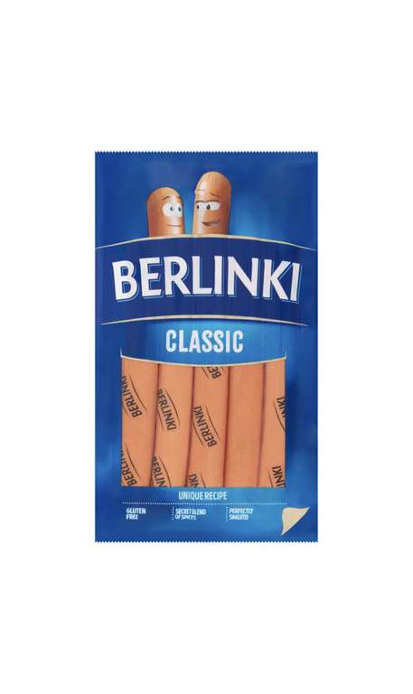 Berlinki Classic Hot Dogs - £1.30 @ Asda
