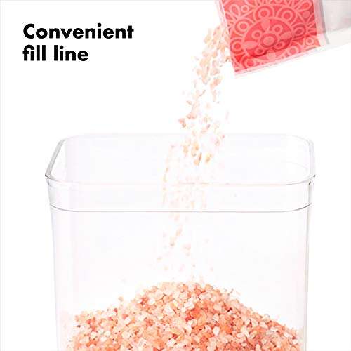 OXO Good Grips POP Container - Rectangle Short 1.6 Litre, White
