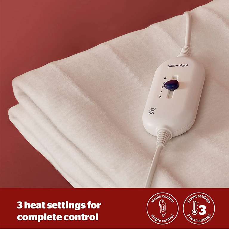Double Silentnight Comfort Control Electric Blanket - £27.99 + Free Delivery @ Sleepy People