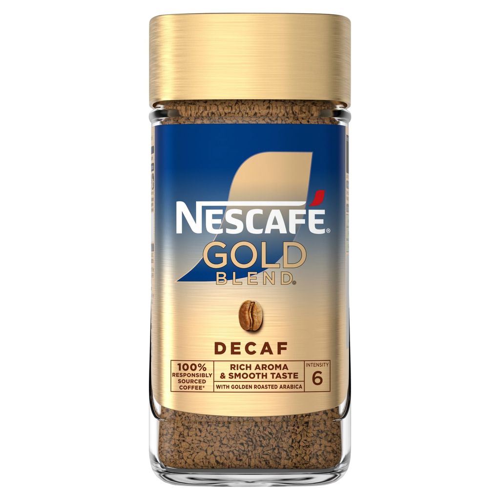 NESCAFÉ Gold Blend Decaf Premium Instant Coffee 190g - W/Voucher - £3.60 / £3.00 S&S