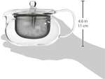 Hario CD Chacha Kyusu-Maru-Pot for Brewing Tea 700ml, Glass