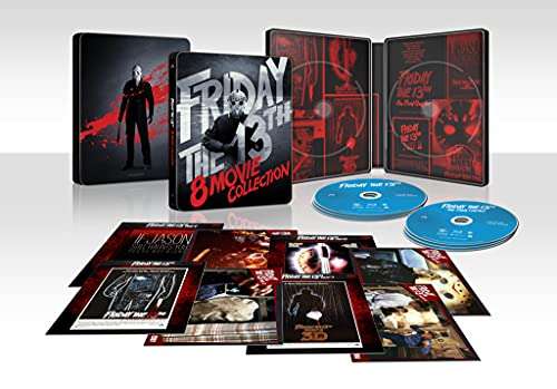 Friday the 13th: 8-Movie Collection (Steelbook) [Blu-Ray] £38.98 @ Amazon sold by Amazon US