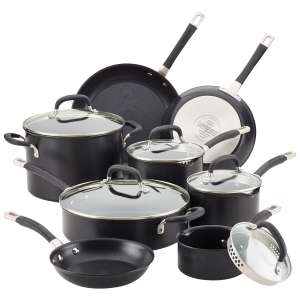 Circulon Premier Hard Anodised Induction 13 Piece Cookware Set in Black £219.99 (Members Only) @ Costco
