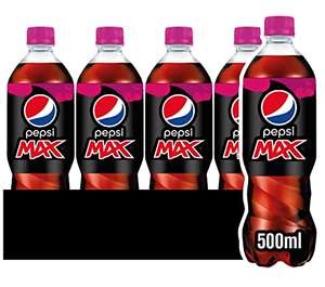 Pepsi Max Cherry, 500 ml, 24 Count - £19.79 S&S