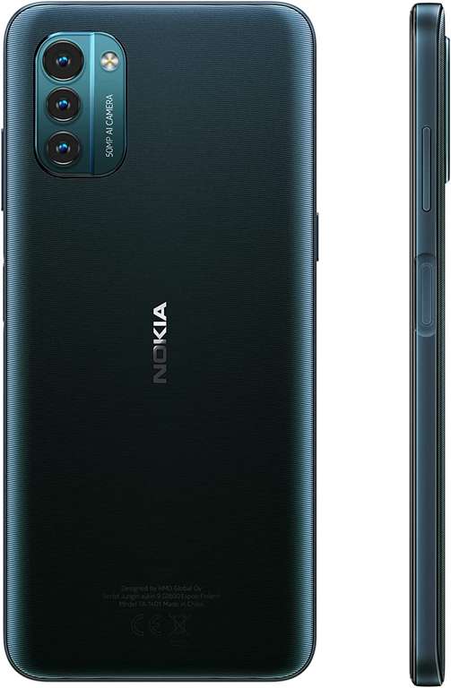 Nokia g21 HD+ Smartphone with Android 11, 90 Hz Refresh Rate 4gb/64gb - £125 @ Amazon