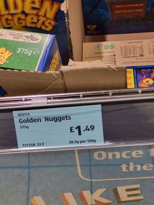 Nestle Golden Nuggets 375g for £1.49 at Aldi Huddersfield