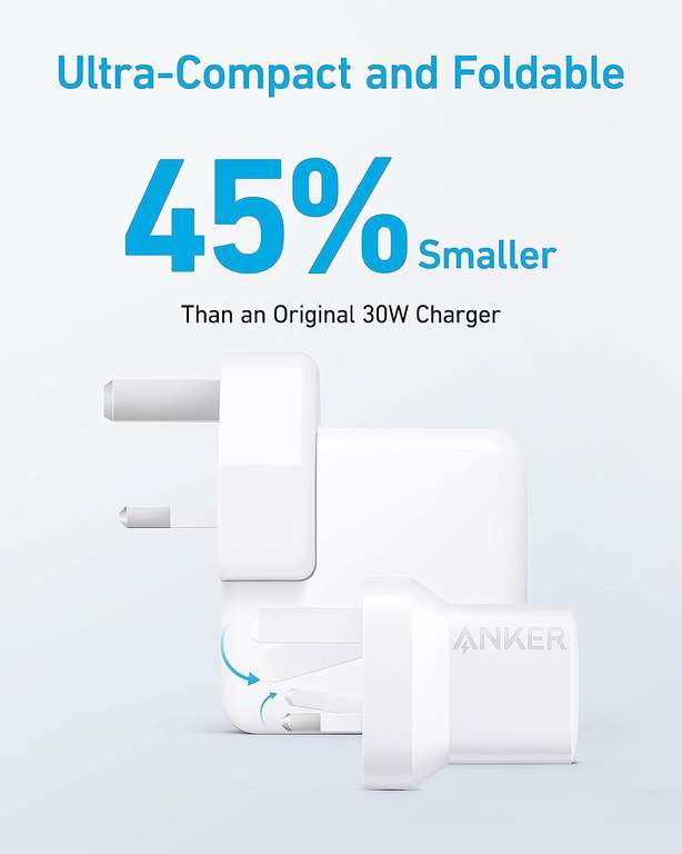 Anker USB C 323 Charger (33W) - £13.99 @ AnkerDirect UK / Amazon