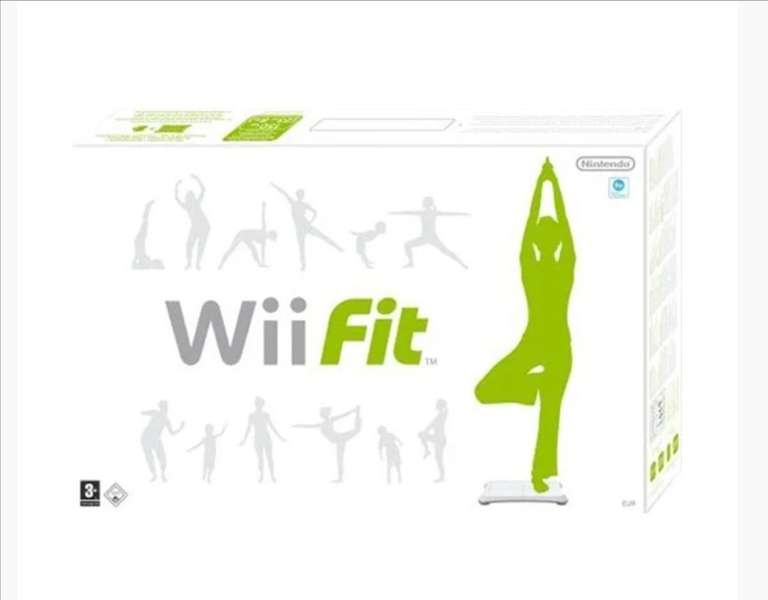 Wii Fit - With Balance Board Discounted (used) with free C&C
