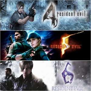 Resident Evil Triple Pack - Inc Resident Evil 4, 5 & 6 & All DLC (PS4)
