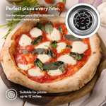 VonHaus Gas Pizza Oven Outdoor – Tabletop with Pizza Stone, Hose & Regulator, Carry Bag Included - Sold & Dispatched By VonHaus UK