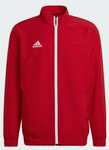 Mens Adidas Entrada 22 Presentation Track Top Jacket - Red, Grey, Pink