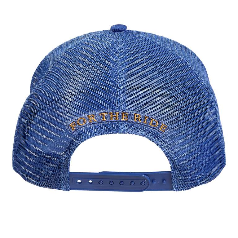 Triumph oil trucker heritage cap retro blue (and others) £10 delivered @ Triumph outlet