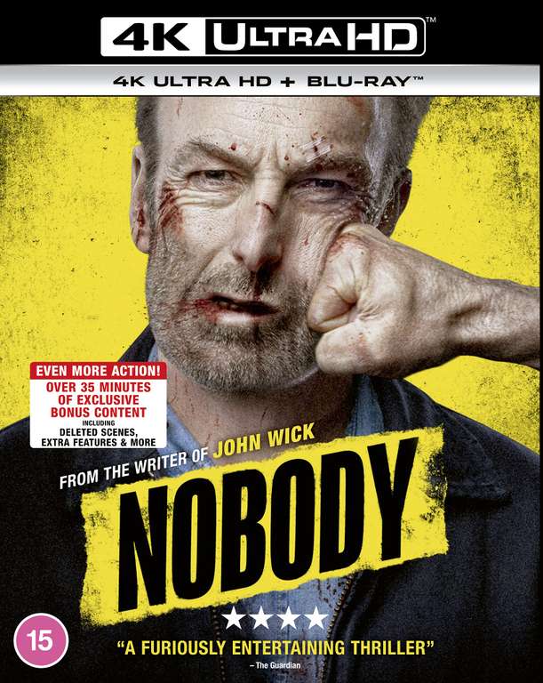 Nobody [4K Ultra HD + Blu-ray] - Discount Applied at Checkout