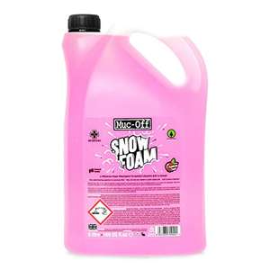 Muc-Off Snow Foam, 5 Litre - Premium, Biodegradable Pre-Wash Treatment - Suitable For Use On Cars, Motorcycles And Bikes - £14.99 @ Amazon