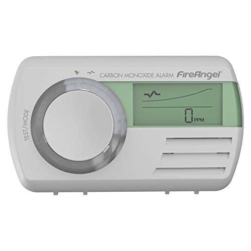 Fireangel CO-9D Digital Sealed for Life Carbon Monoxide Alarm, White £16.49 @ Amazon