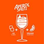Aperol Aperitivo 1 Litre, 11% ABV - Italian Spritz, Plus Free Chandon Garden Spritz 187ml - Argentinian Sparkling Wine £15 @ Amazon