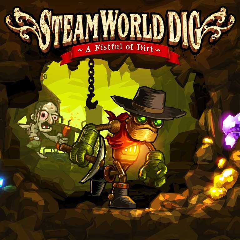[PC/Steam Deck] SteamWorld: Dig 64p / Dig 2 £2.32 (1+2 £2.51) / Heist 79p (Deluxe £2.11) / Quest: Hand of Gilgamech £3.37 - PEGI 7-12