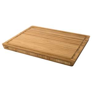 APTITLIG Butcher's block / chopping board, bamboo, 45x36 cm with IKEA family free to join and free C&C