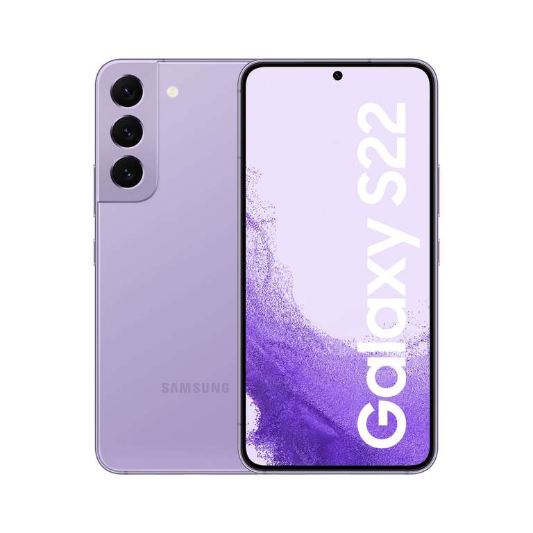 Samsung Galaxy S22 256GB 5G Smartphone (Purple) + Free Buds2 Headphones (Auto Added) £499 / £399 With Trade Of Any Smartphone @ Samsung EPP