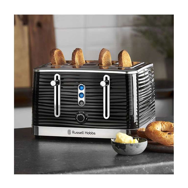 Russell Hobbs Inspire 4 Slice Toaster (Extra wide slots)
