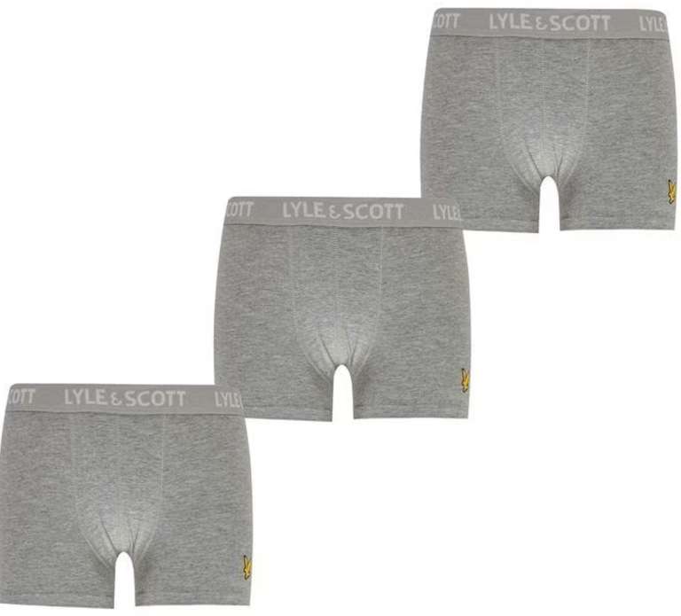 Lyle and Scott 3 Pack Boxer Shorts for kids £4 + £4.99 delivery @ House of Fraser