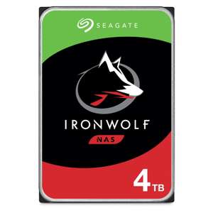 4TB Seagate IronWolf NAS Internal Hard Drive, £74.69 with code delivered at Box / eBay