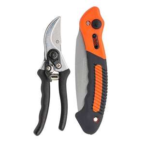 Black+Decker Bypass Pruner and Folding Saw Set - £5 Click & Collect in Selected Stores @ Homebase