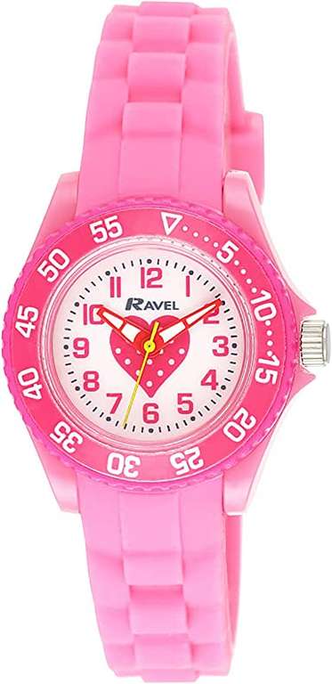 Ravel Children's Sporty Watch with Moveable Top Ring - Analogue Quartz - £4.99 @ Amazon