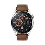Huawei Watch GT 3 Active Black || HUAWEI WATCH GT 3 Classic Brown Leather Smart Watch 46mm with code £110.49
