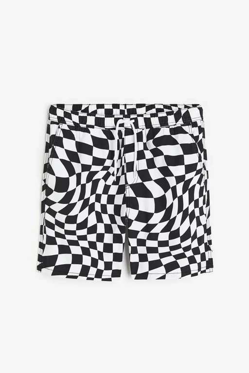 H&M Checked Patterned Mens Shorts S-XXL (Free C&C)