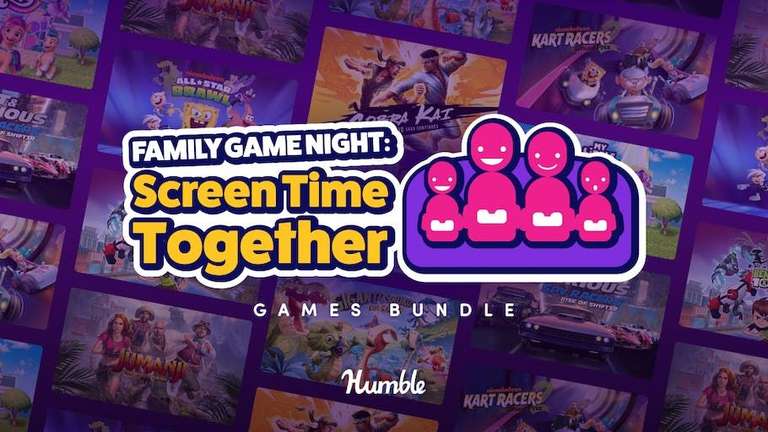 [Steam] Humble Family Game Night Bundle (PC) Inc Nickelodeon All-star Brawl, Cobra-Kai, Jumanji + More - £8.01 @ Humble Bundle