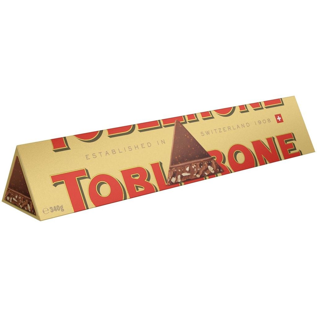 Toblerone Milk Chocolate, Honey and Almond Nougat 340g (£3.80 S&S)