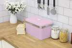 Swan SWKA1010PN Retro Bread Bin, Metal, Pink, 18 Litre Storage Capacity £23.04 @ Amazon