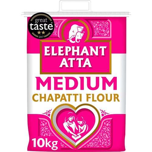 Elephant Atta Medium Chapatti Flour 10kg - £6.49 @ Morrisons