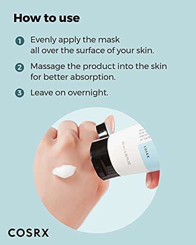 COSRX Ultimate Nourishing Rice Overnight Spa Mask, 60ml Facial Moisturizer with Rice Extract - £8 / £7.60 Subscribe & Save @ Amazon