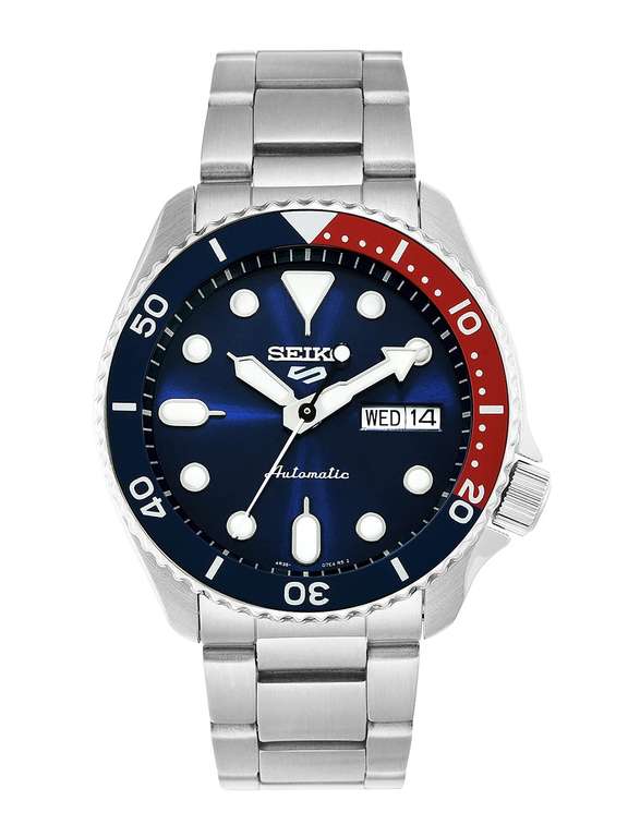 Seiko 5 stainless steel automatic watch RRP 250 reduced to £150 with code @ H Samuel