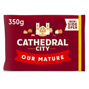 Cathedral City Mature Cheddar Cheese 350g (Nectar Price) £2.75 @ Sainsburys